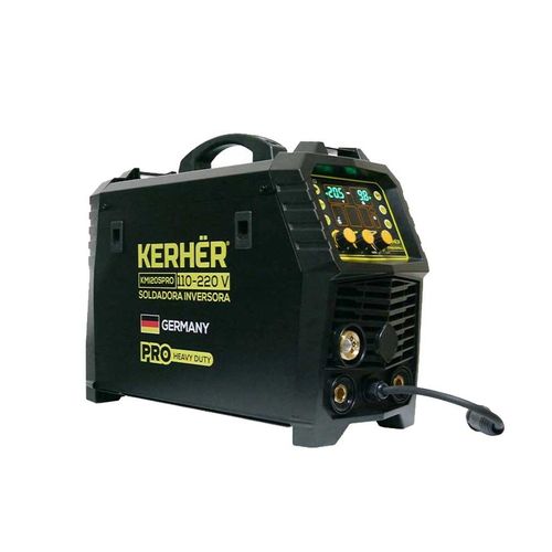 Soldadora Kerher KMI205PRO MMA/MIG/TIG