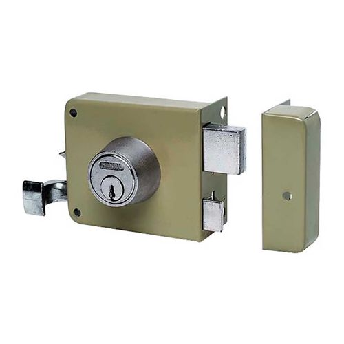 Cerradura Sobreponer 175 Derecha Gris