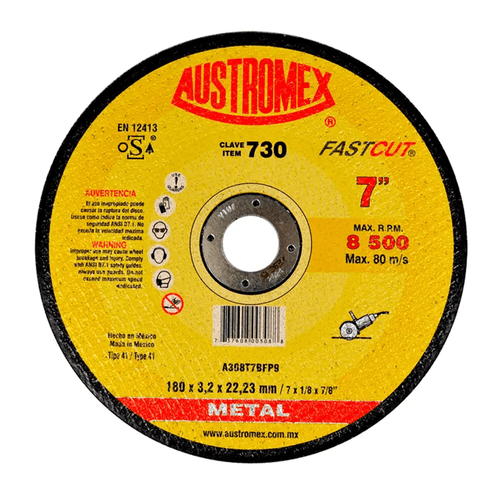 Disco Corte 7" Austromex 730