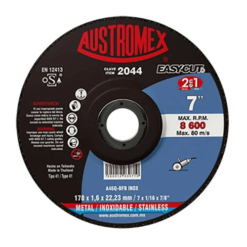 Disco Corte 7" Austromex 2044